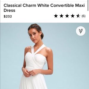 Lulu’s White Multi Style Dress